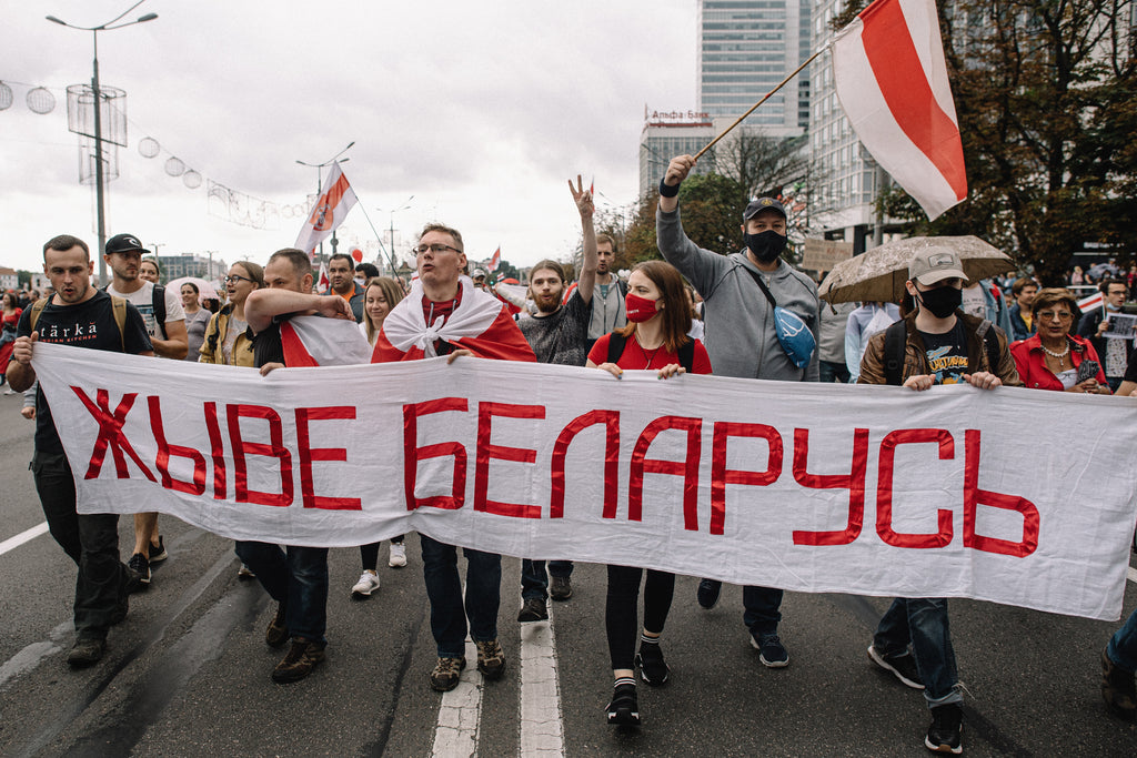 EMOP - Ausstellung Land ohne Bilder über die Protestbewegung in Belarus 2020