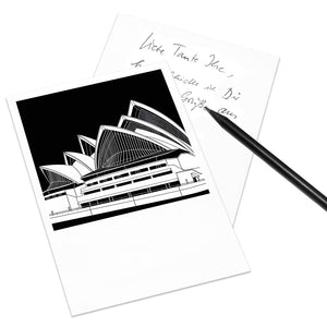 COGNOSCO - Postkarte Stadtgrafik Sydney, Opera House