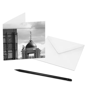 Mache jemandem eine Freude und verschicke eine COGNOSCO Klappkarte mit Umschlag mit dem Motiv: Potsdam - Fortunaportal