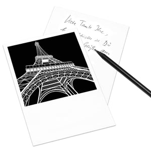 COGNOSCO - Postkarte Stadtgrafik Paris, Eiffelturm