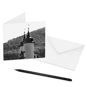 Mache jemandem eine Freude und verschicke eine COGNOSCO Klappkarte mit Umschlag mit dem Motiv: Heidelberg - Brückentor
