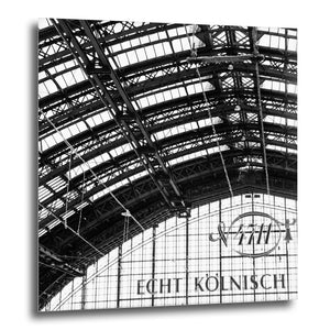 COGNOSCO - Direktdruck auf Aluminium - Köln - Hauptbahnhof
