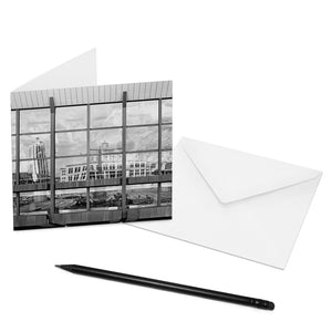 Mache jemandem eine Freude und verschicke eine COGNOSCO Klappkarte mit Umschlag mit dem Motiv: Leipzig - Gewandhaus