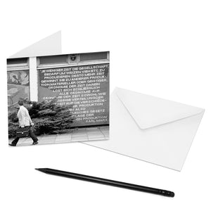 Mache jemandem eine Freude und verschicke eine COGNOSCO Klappkarte mit Umschlag mit dem Motiv: Potsdam - Mensch und Wissenschaft