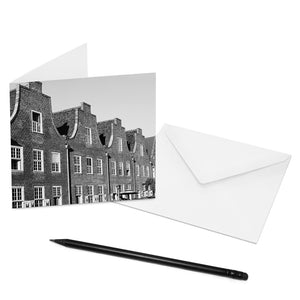 Mache jemandem eine Freude und verschicke eine COGNOSCO Klappkarte mit Umschlag mit dem Motiv: Potsdam - Holländisches Viertel