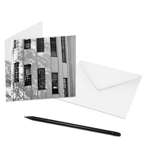 Mache jemandem eine Freude und verschicke eine COGNOSCO Klappkarte mit Umschlag mit dem Motiv: Weimar - Bauhaus-Universität