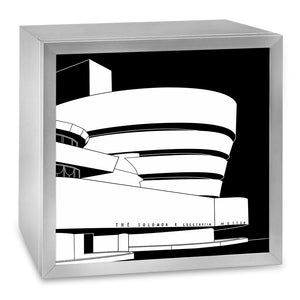 COGNOSCO - Leuchtkasten Stadtgrafiken - NY, Guggenheim-Museum