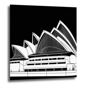 COGNOSCO - Direktdruck auf Aluminium - Stadtgrafiken - Sydney, Opera House