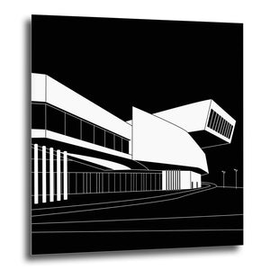 COGNOSCO - Direktdruck auf Aluminium - Stadtgrafiken - Rom, Maxxi