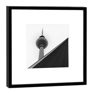 COGNOSCO - Fine Art Print im Rahmen - Berlin - Fernsehturm Alex