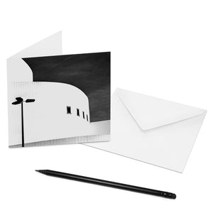 Mache jemandem eine Freude und verschicke eine COGNOSCO Klappkarte mit Umschlag mit dem Motiv: Düsseldorf - Schauspielhaus