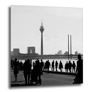 COGNOSCO - Direktdruck auf Aluminium - Düsseldorf - Rheinuferpromenade