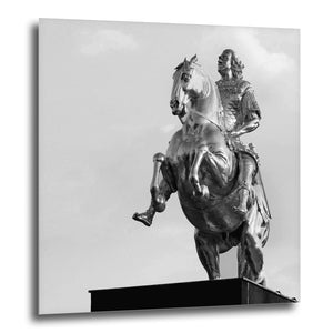 COGNOSCO - Direktdruck auf Aluminium - Dresden - Goldener Reiter